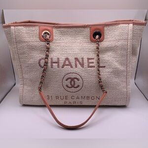 Chanel Deauville Shopping Tote